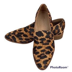 Madewell The Orson Loafer in Leopard Print 6.5